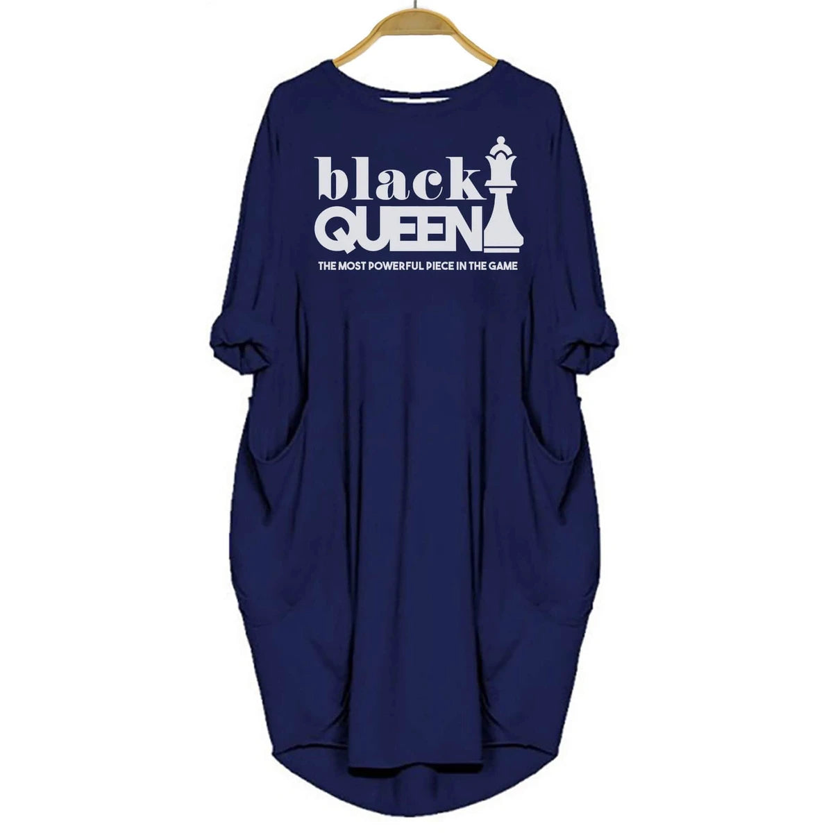 Oversized Tees - Black Queen