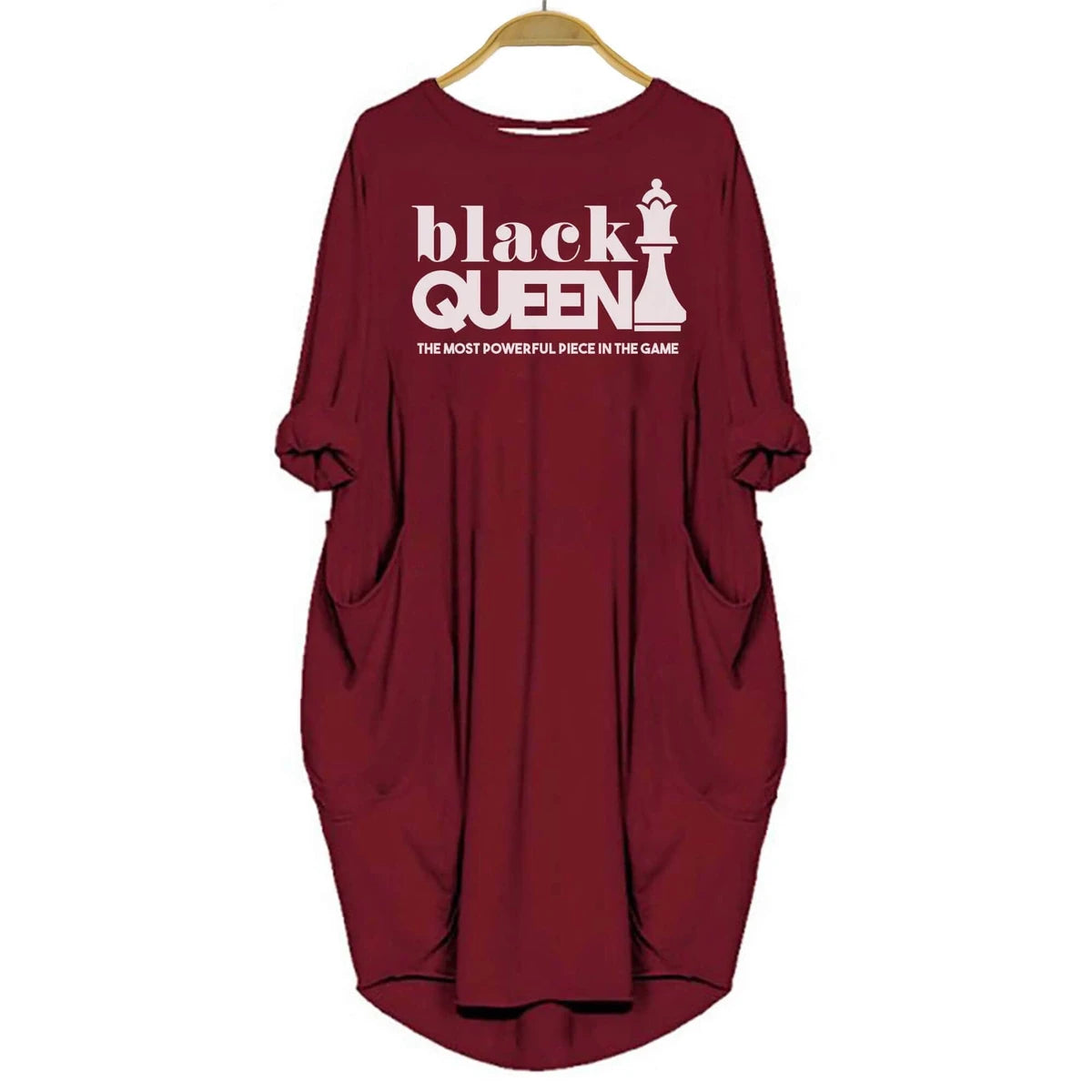 Oversized Tees - Black Queen