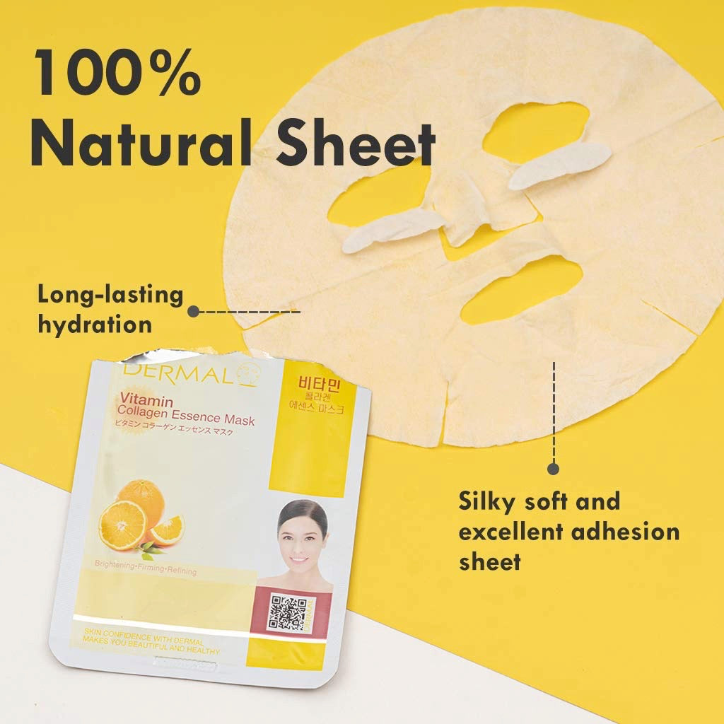 Dermal Korea Collagen Essence Full Face Facial Mask