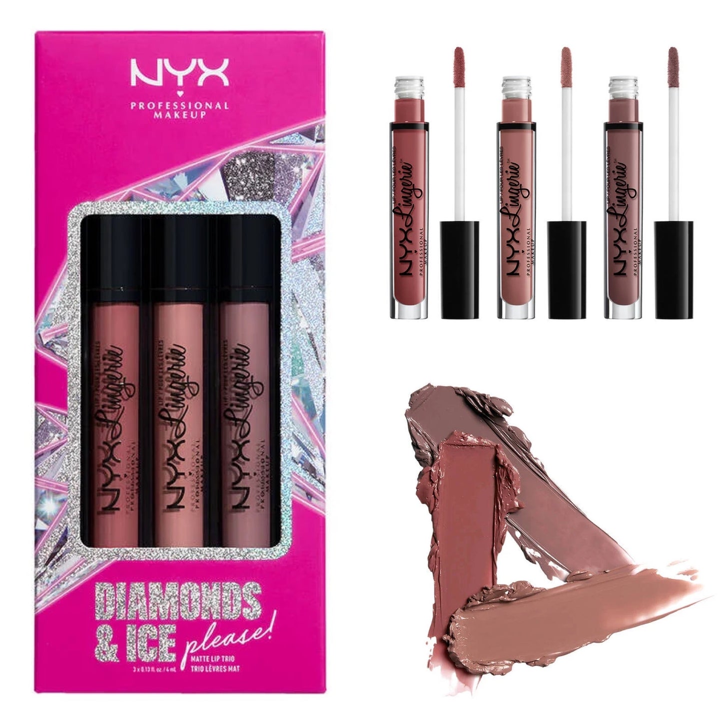 Diamonds & Ice, Please Matte Lip Trio