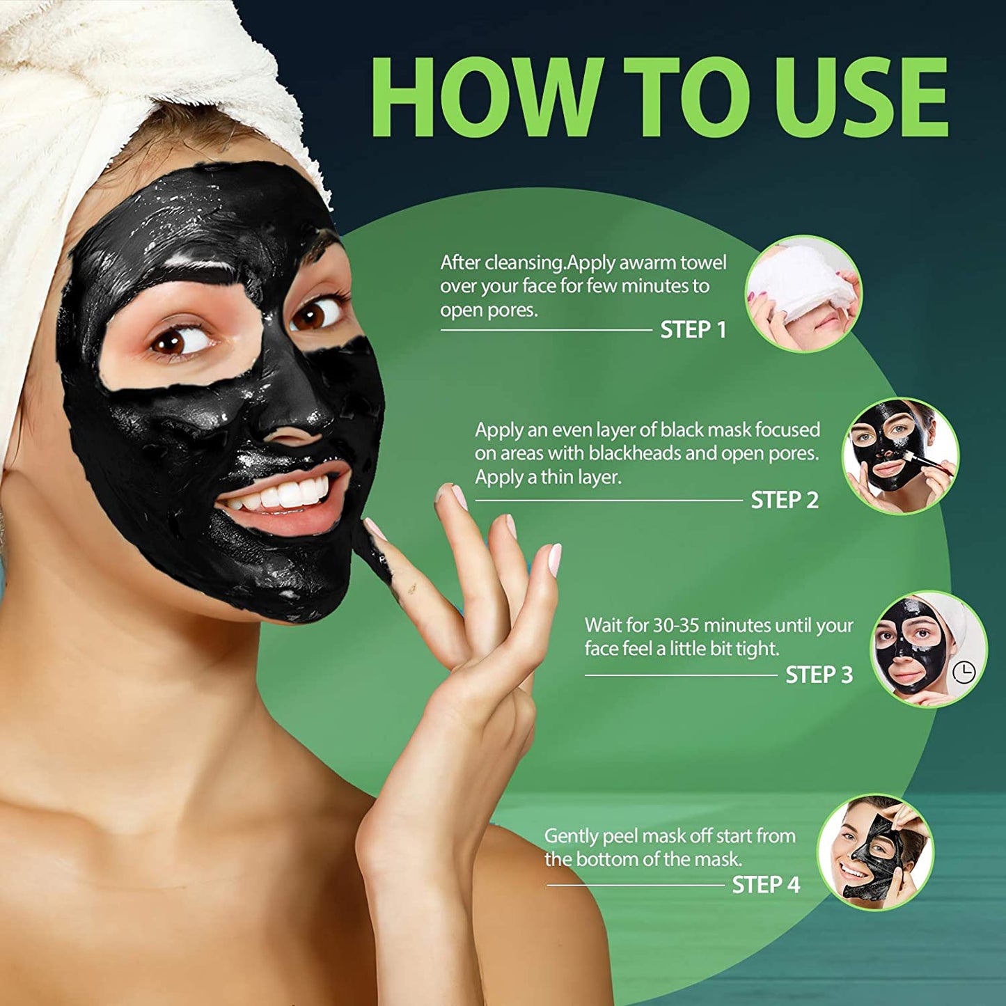 Charcoal Peel Off Facial Mask