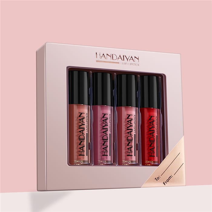 4pcs Set Matte Lipstick