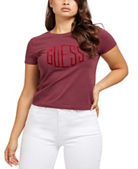 GUESS Art Deco Logo Graphic T-Shirt